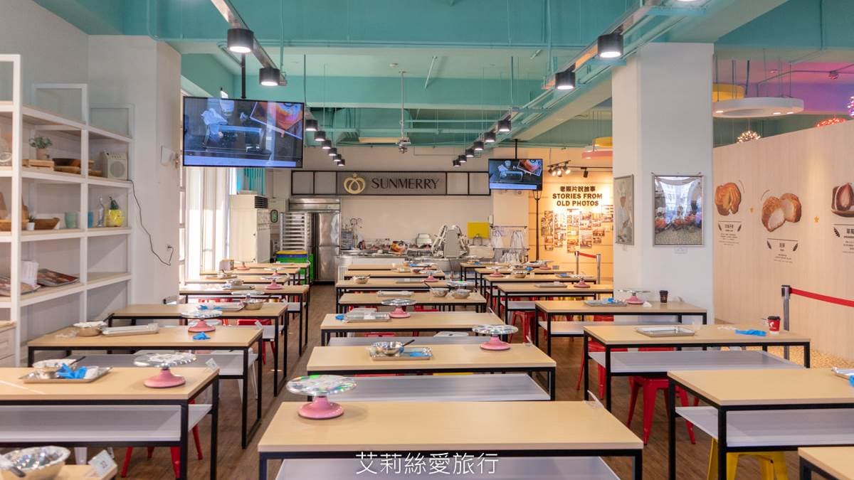 DIY教室的空間很大，很適合親子一起參加。（圖片來源：艾莉絲愛旅行）