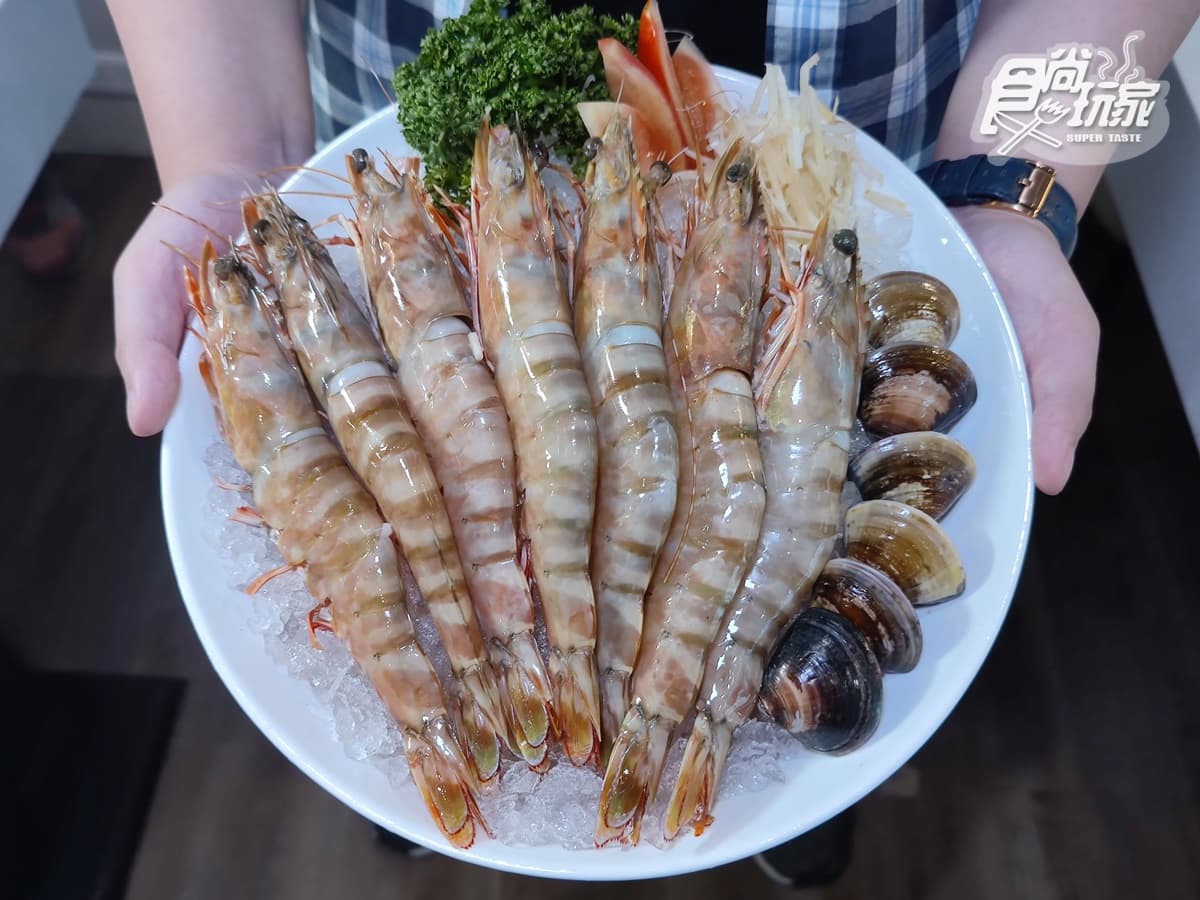 【新開店】巨型虎蝦鍋超威！基隆鍋物名店插旗台北，龍膽石斑、爆量海鮮必吃