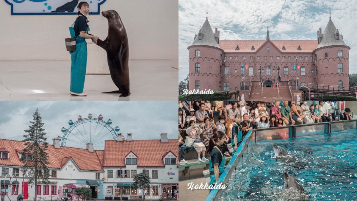 不用飛北歐！童話風「城堡水族館」在這，先搭摩天輪再看暴紅「大王具足蟲」