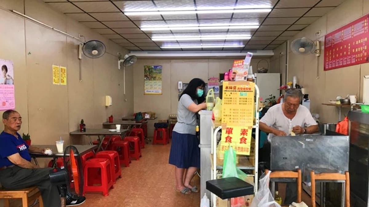 「水仙宮飯糰」是開業超過40年的老字號早餐店。（圖片來源：熱血玩台南。跳躍新世界）