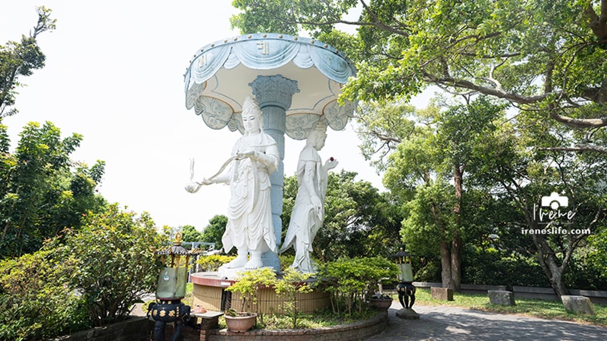 步道終點為「凌雲禪寺開山院」，全長約800公尺。（圖片來源：IRENE'S 食旅．時旅）