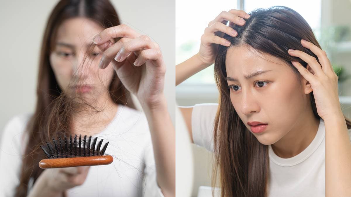 吹冷氣頭皮負擔重！秋季掉髮量高達平時３倍，中醫曝吃「２食物」養髮不稀疏