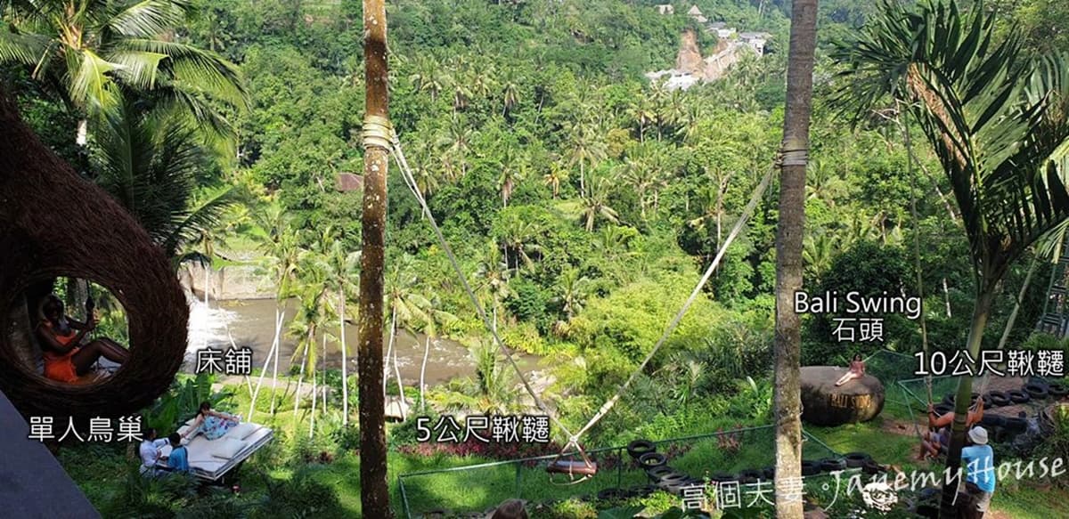女生拍到失心瘋！IG夯翻「叢林鞦韆祕境」藏在這，爽坐高空鳥巢、花圈超夢幻