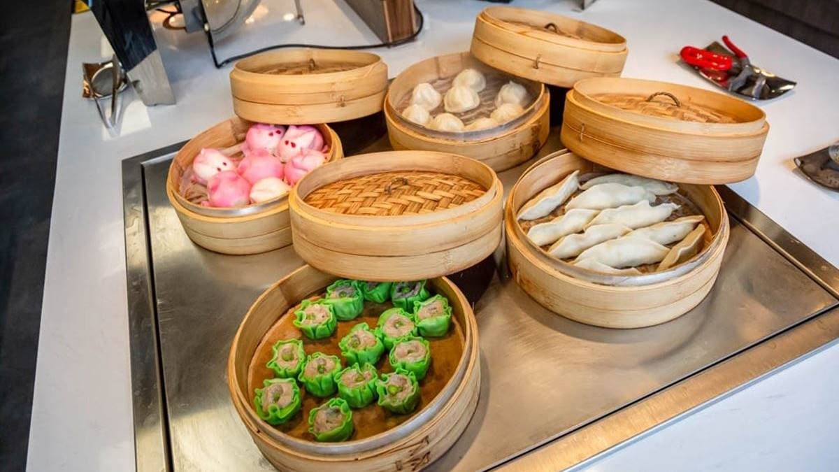蒸籠區有包子、煎餃、小籠包、燒賣等，港點控千萬別錯過。（圖片來源：愛伯特吃喝玩樂全記錄）