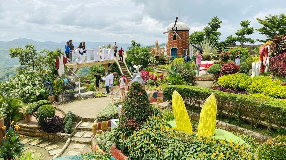 「佛手花園」是位於菲律賓宿霧的人氣打卡景點。（圖片來源：膽小鬼與冒險王）