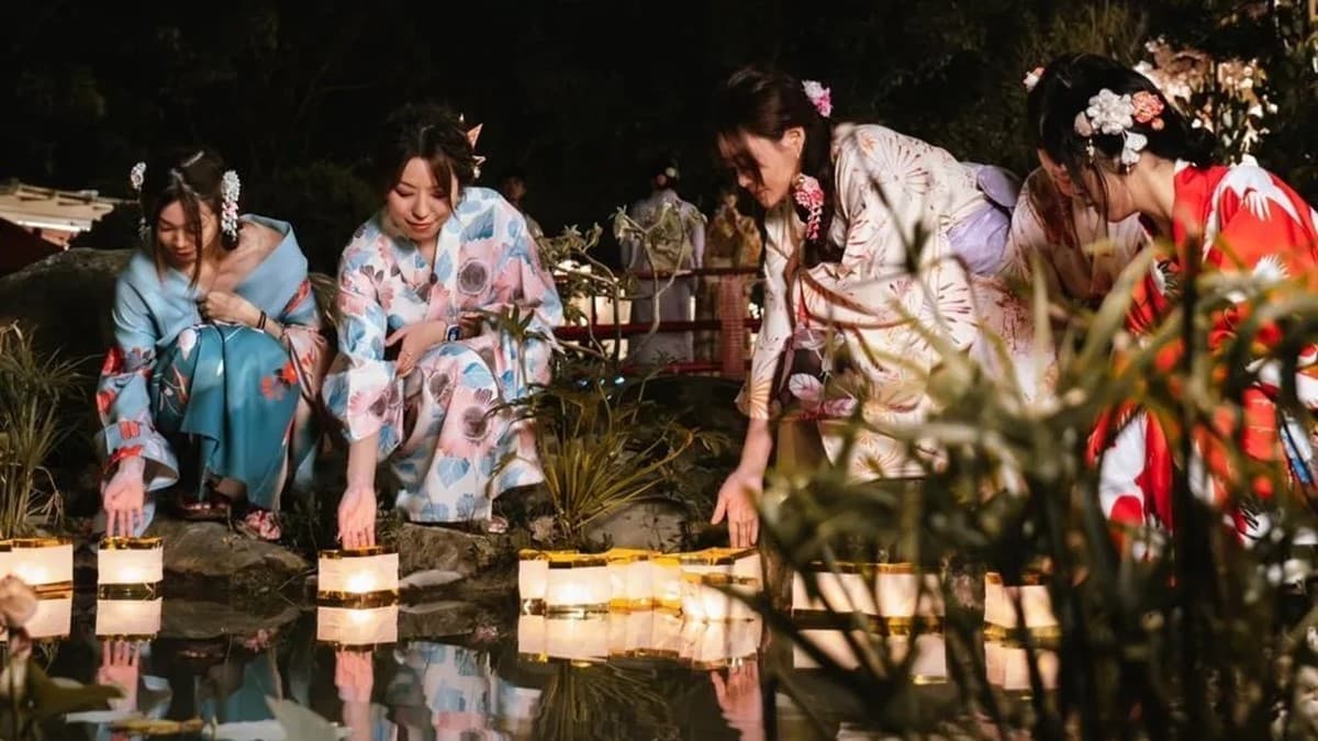 入園在Google留下５星評論可免斐體驗和服１小時。（圖片來源：祈願の千野村）
