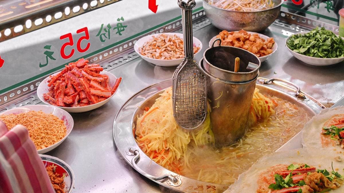 檯子上擺放了許多食材，看上去很乾淨。（圖片來源：女子的休假計劃）