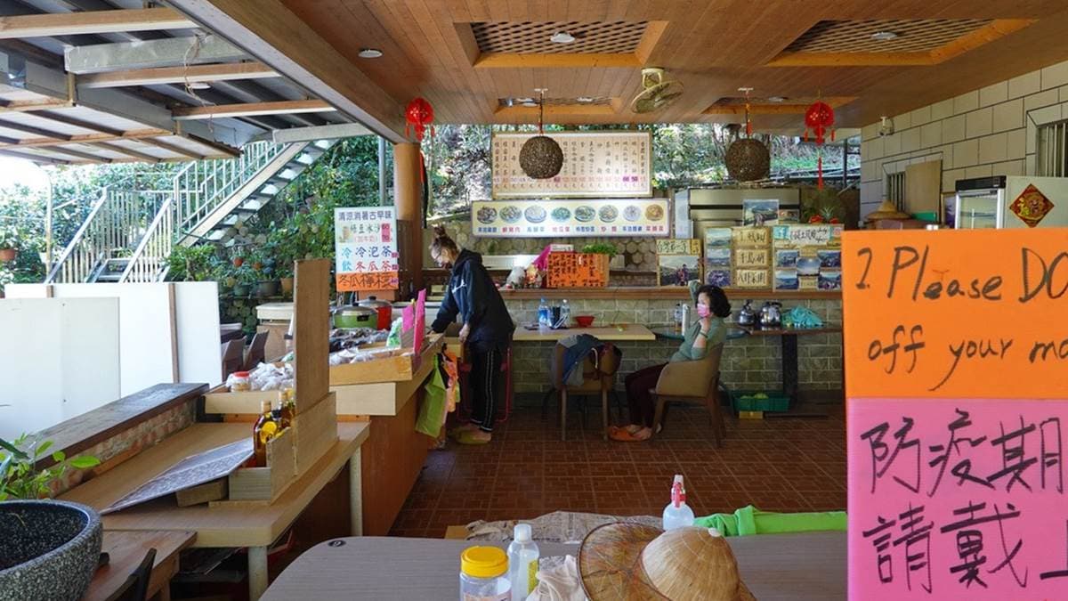 遊客需要在１樓消費才能上去２樓。（圖片來源：SHINYBAN‘s Life）