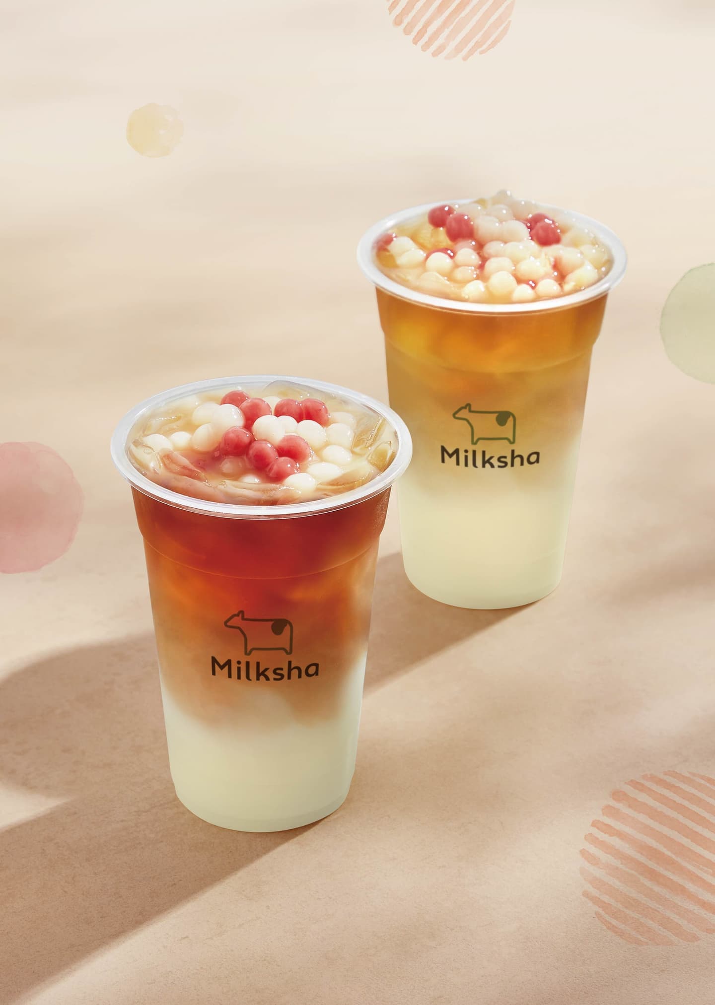 迷客夏就有迷你紅白湯圓!「糖蜜雙色小圓仔」新配料登場,搶收超Q周邊 迷客夏就有迷你紅白湯圓!「糖蜜雙色小圓仔」新配料登場,搶收超Q周邊