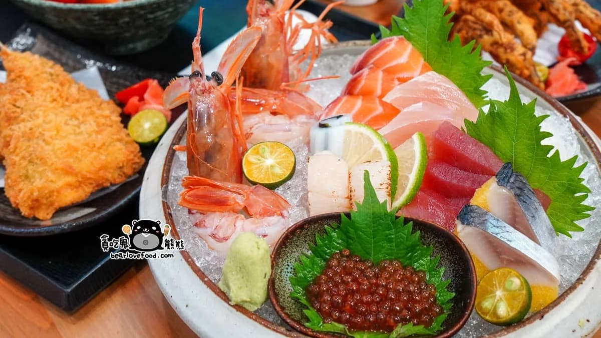 「全心精選生魚片」會依時令推出當季刺身。（圖片來源：貪吃鬼熊熊）