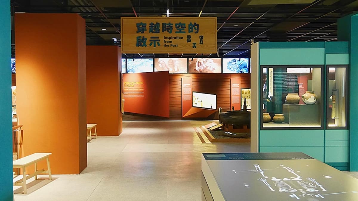 博物館內共分為２層樓的展區空間。（圖片來源：郭郭的花東走跳生活）