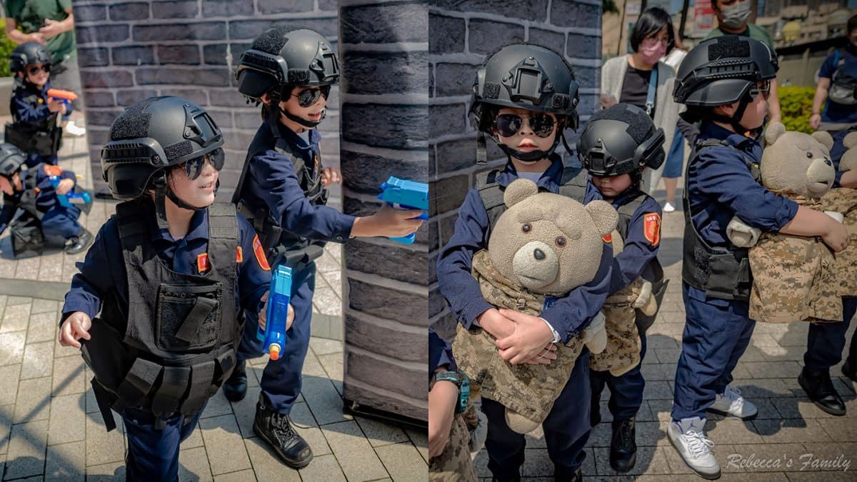 體驗１日小小警察！模擬開槍射擊、騎重機、指揮交通帥翻，職人體驗營快報名