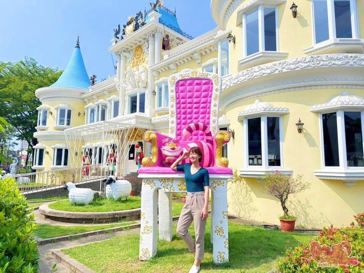 妙妙貓、小白兔現身！「台南歐風城堡」免費開放，如置身《愛麗絲夢遊仙境》