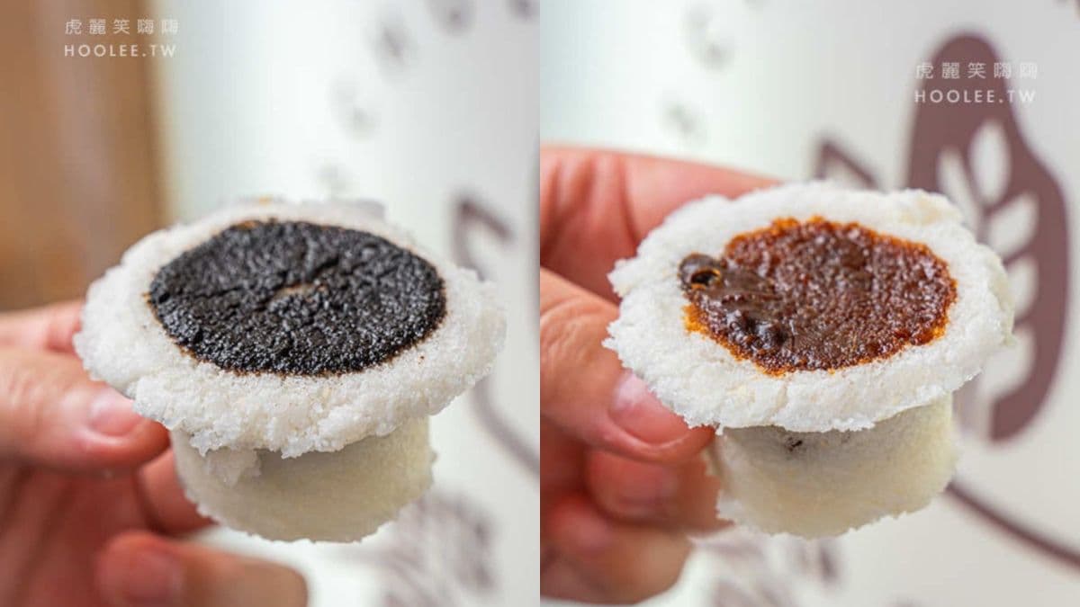 鐵觀音奶茶（圖左）、黑糖（圖右）都是很推薦的口味。（圖片來源：虎麗笑嗨嗨）
