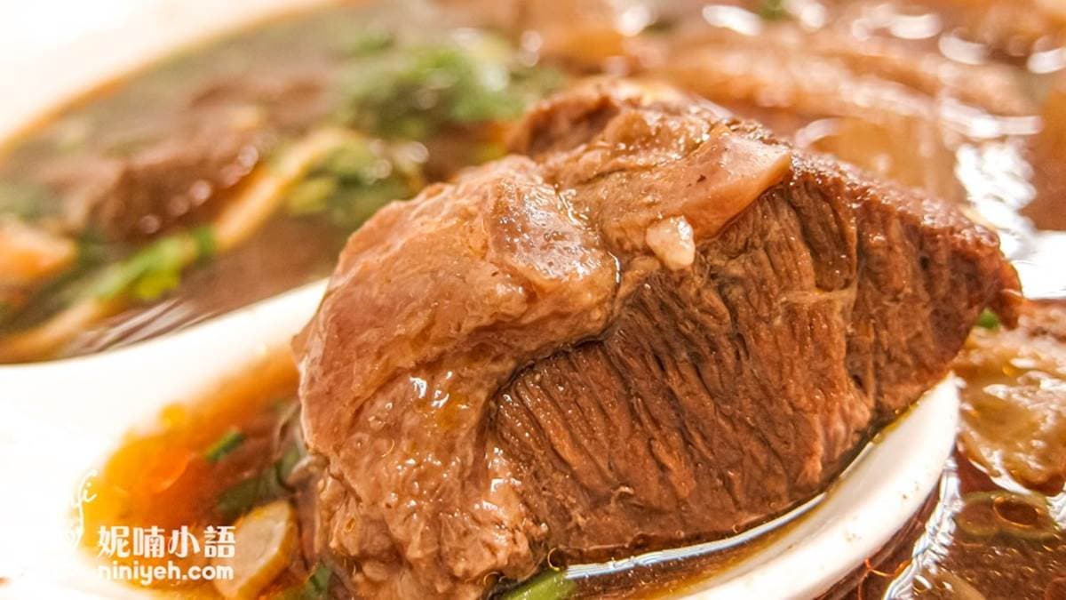 這裡的半筋半肉並非牛肉採半筋半肉，而是整碗料有一半是牛肉，一半是牛筋。（圖片來源：妮喃小語）