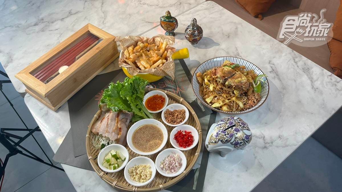 餐點採用泰國主廚親自傳授的配方，吃得到原汁原味的滋味。