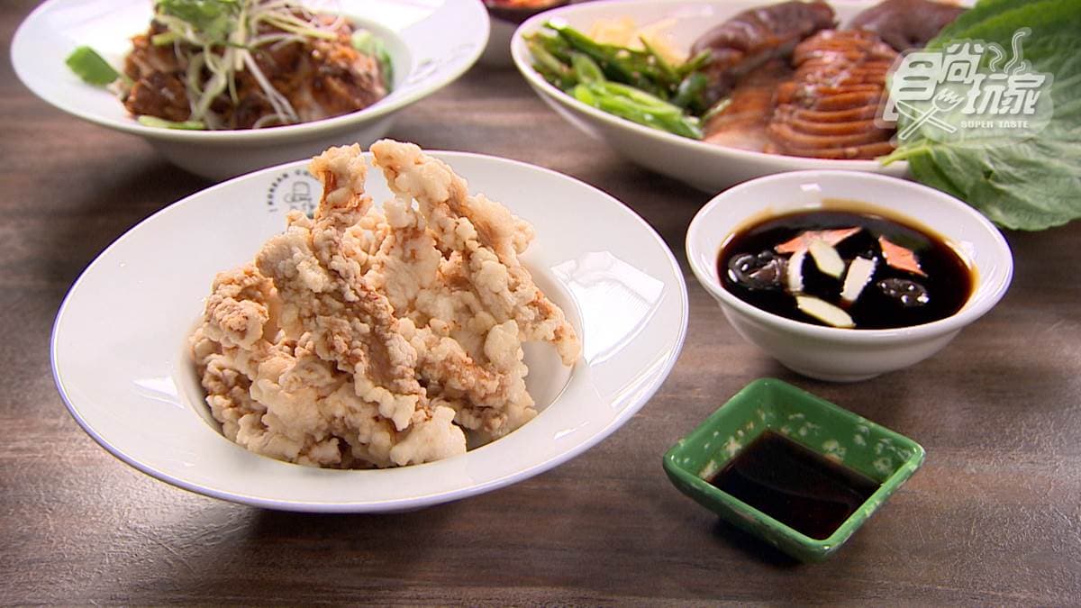 「糖醋肉」糖醋醬汁帶有明顯果酸香氣，吃起來很唰嘴。