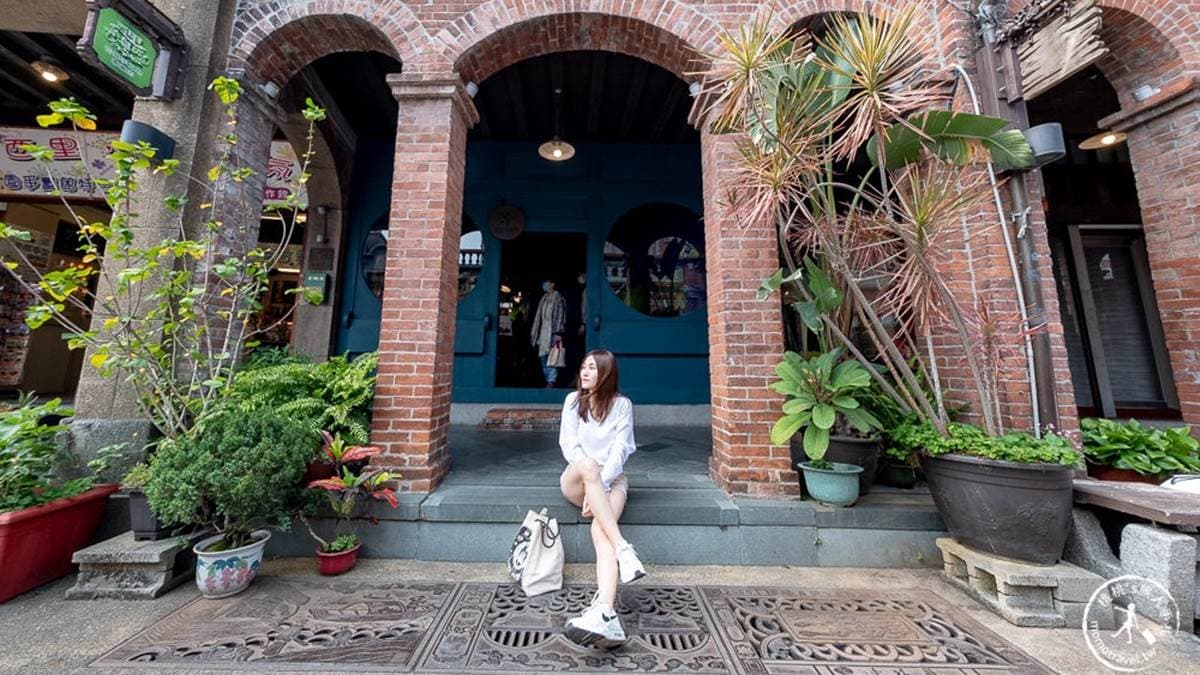「庶民美術館」是以三峽老街的百年老宅再造。（圖片來源：桃桃‘s旅人手札）