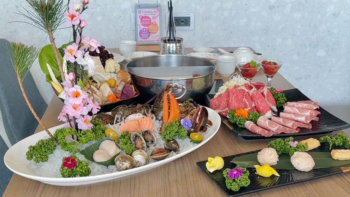 嚴選國內農產品及頂級料理食材，吃得到各式生猛海鮮、高檔肉品。（圖片來源：高雄福華大飯店）
