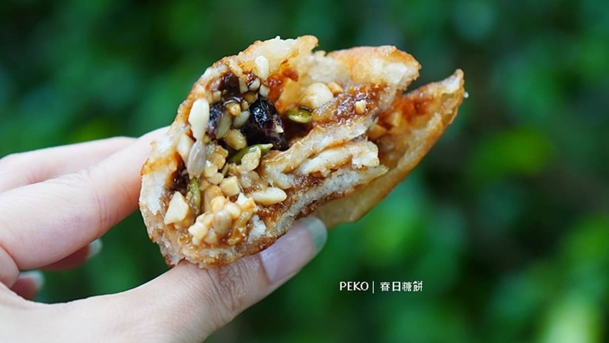 不能前往韓國旅遊的人可以先來「春日糖餅」解嘴饞。（圖片來源：PEKO の Simple Life）