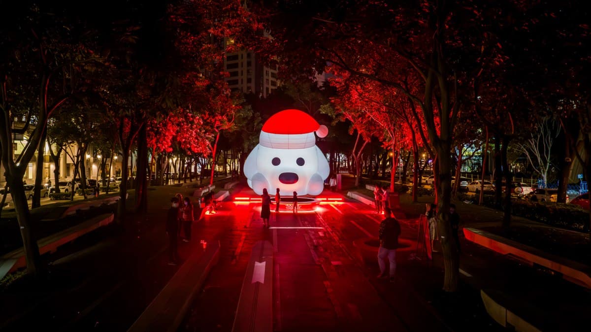 8米高聖誕大狗狗在台中!「草悟道聖誕村」5亮點免費拍,再逛1日快閃市集 8米高聖誕大狗狗在台中!「草悟道聖誕村」5亮點免費拍,再逛1日快閃市集