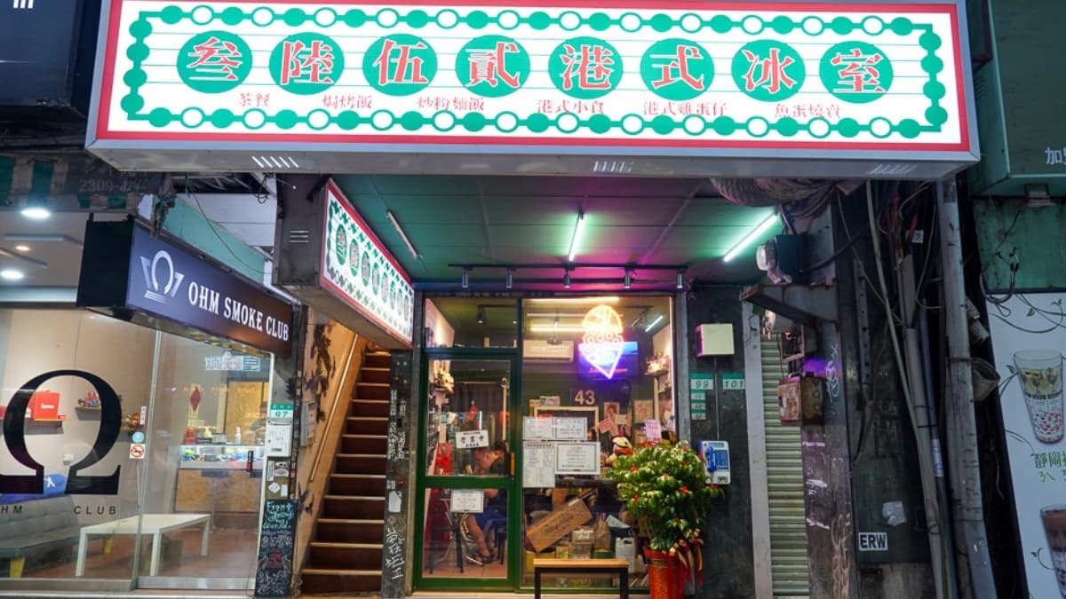 店家位在台北西門町，招牌顯眼好尋找。（圖片來源：跳躍的宅