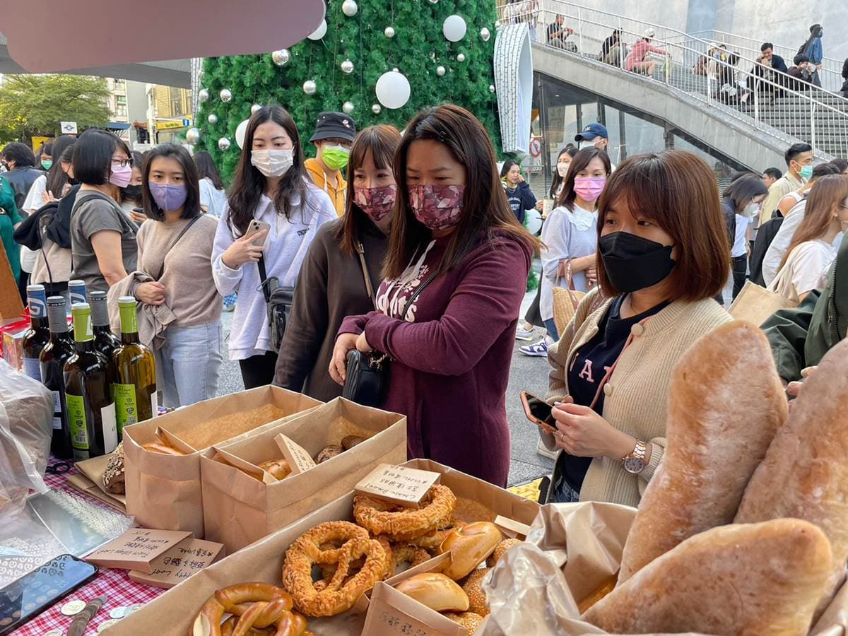 螞蟻人免費逛！華山「甜點麵包市集」只有３天，40攤爽吃國王派、聖誕樹蛋糕