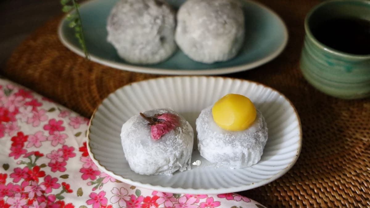 手工和菓子、日式小丸子、大福、最中，都是店裡的招牌甜點。（圖片來源：ifunny艾方妮的遊樂場）