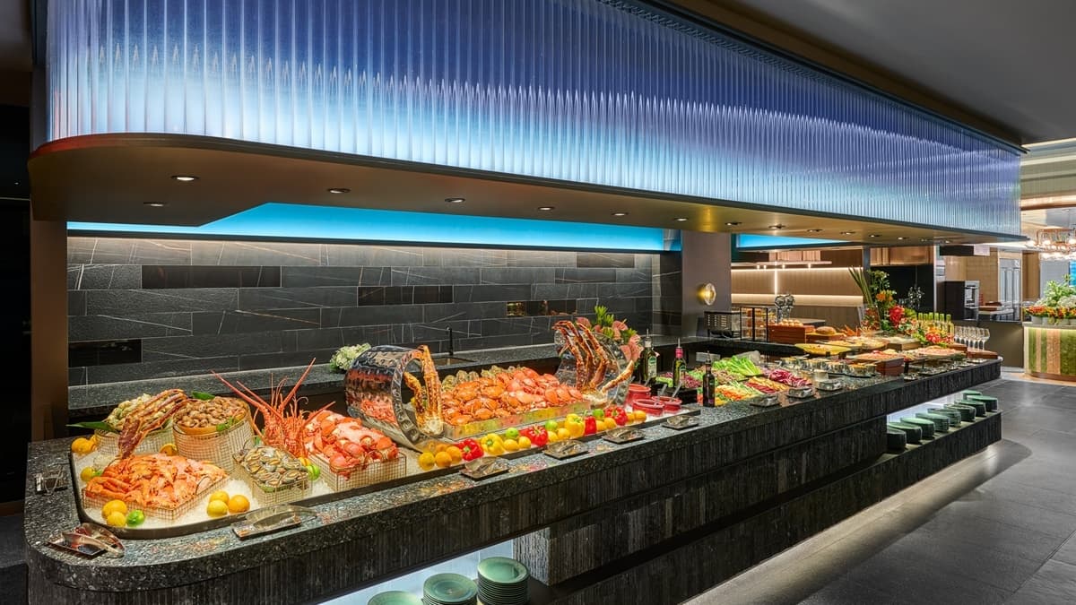 飯店內的「島語自助餐」，餐點選擇十分豐富。（圖片來源：台北漢來大飯店）