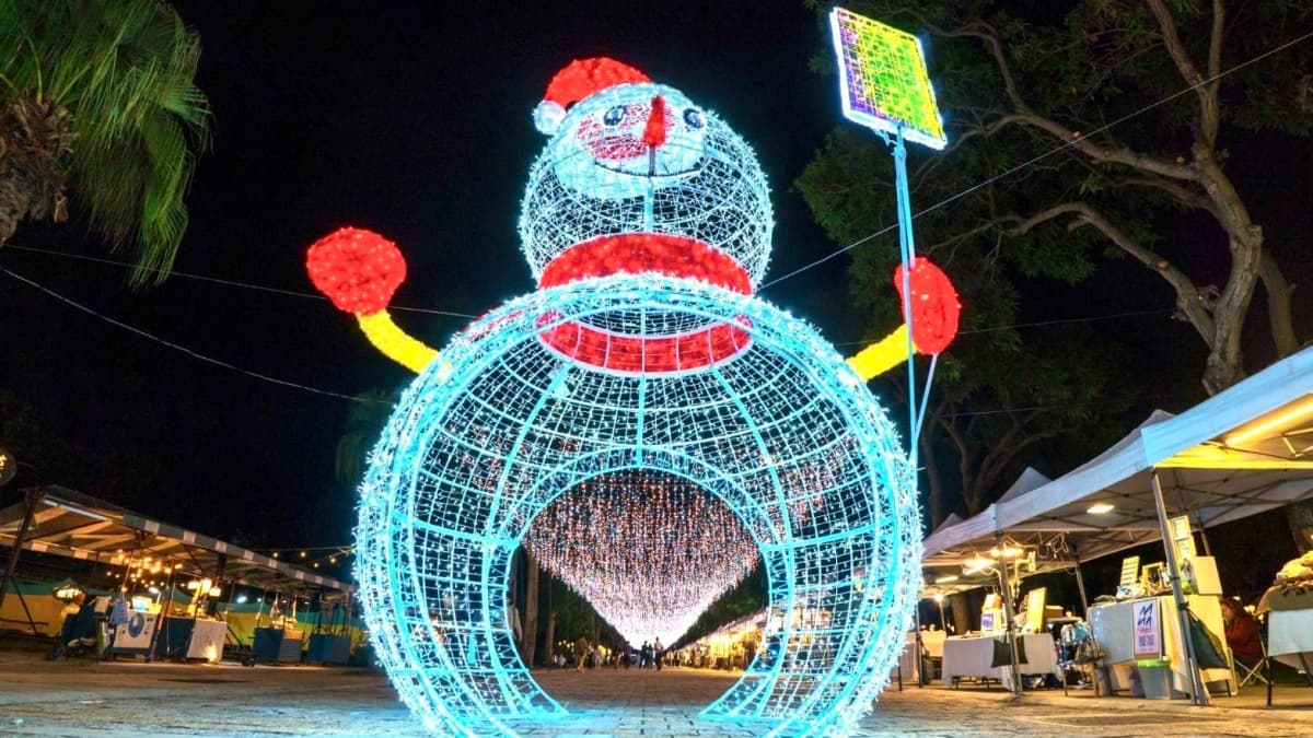 2023鐵花燈の祭，五大主題燈飾展區超吸睛，彷彿置身耶誕冰雪世界