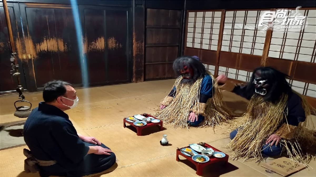 在「男鹿真山傳承館」可體驗生剝鬼文化。