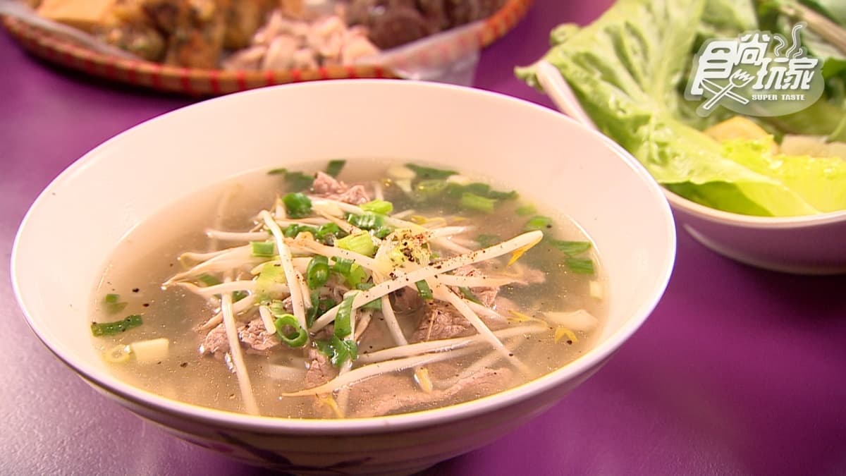 「牛肉河粉」肉汁和湯頭很搭。