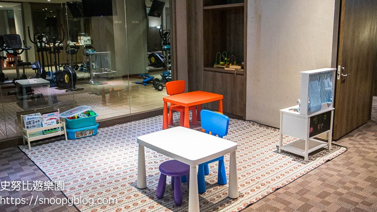 「兒童遊戲區」提供廚房玩具、益智玩具及兒童繪本，比較適合幼齡小朋友。（圖片來源：史努比遊樂園）