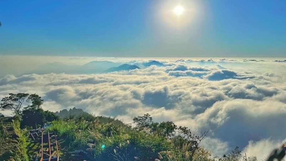 天氣好的時候，免開車就能欣賞到雲瀑美景。（圖片來源：十方山水）