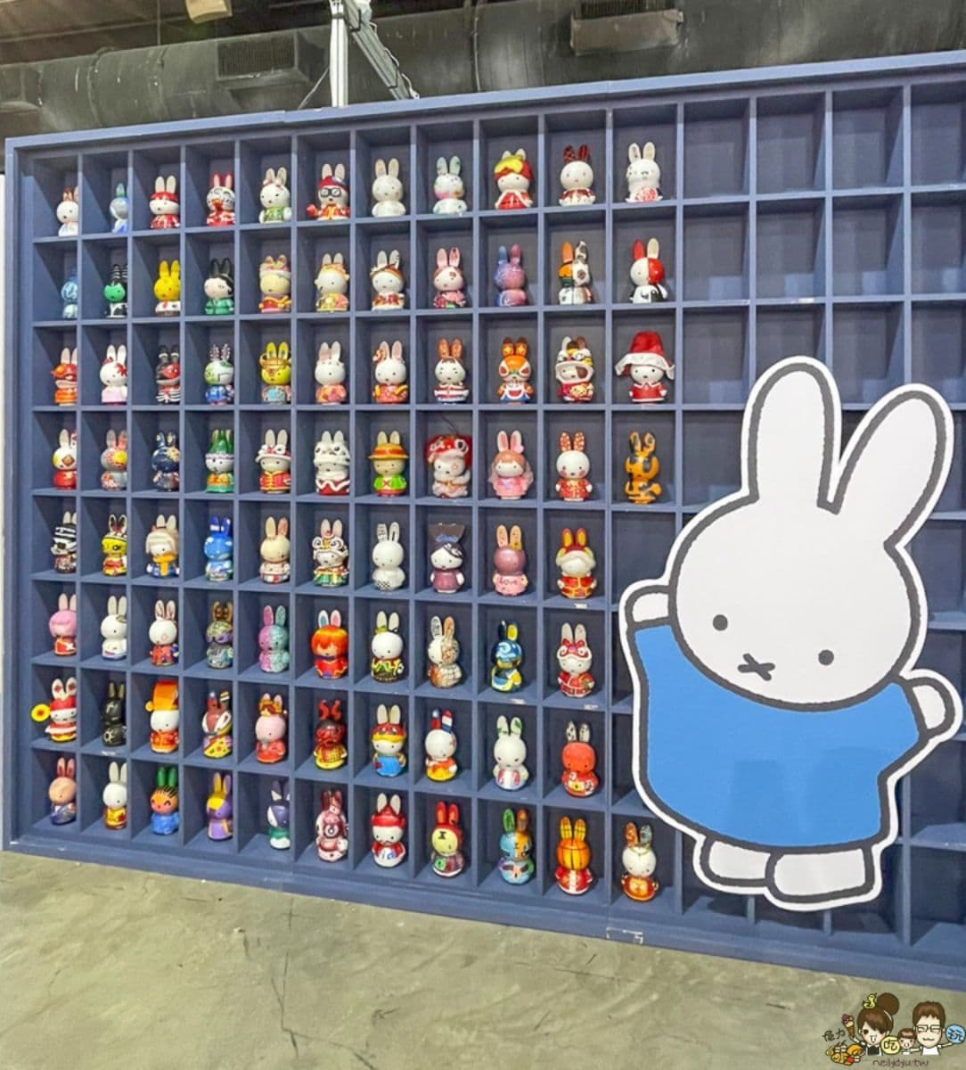 假日免費開逛！巨萌「米飛展」巡迴高雄最終站，打卡300件造型兔兔、逛周邊