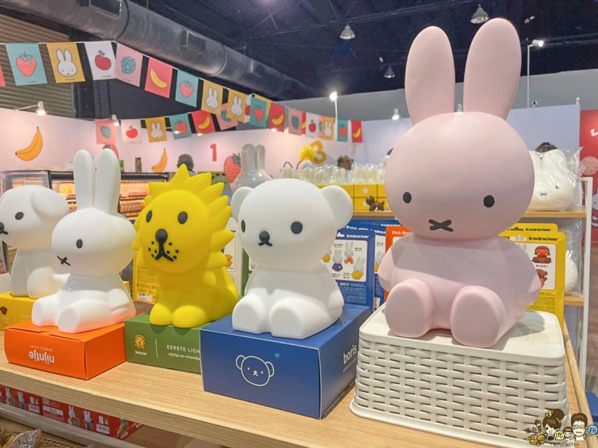假日免費開逛！巨萌「米飛展」巡迴高雄最終站，打卡300件造型兔兔、逛周邊