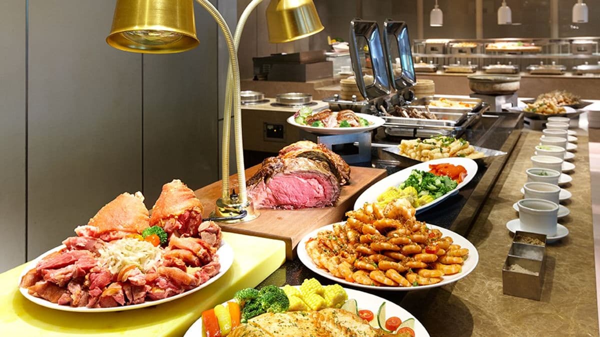 Le Café 咖啡廳提供自助美饌。（圖片來源：台北老爺大酒店）