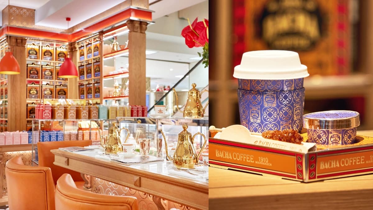 【新開店】新加坡必買Bacha Coffee登台！首插旗新光A8，摩洛哥風咖啡、可頌快打卡