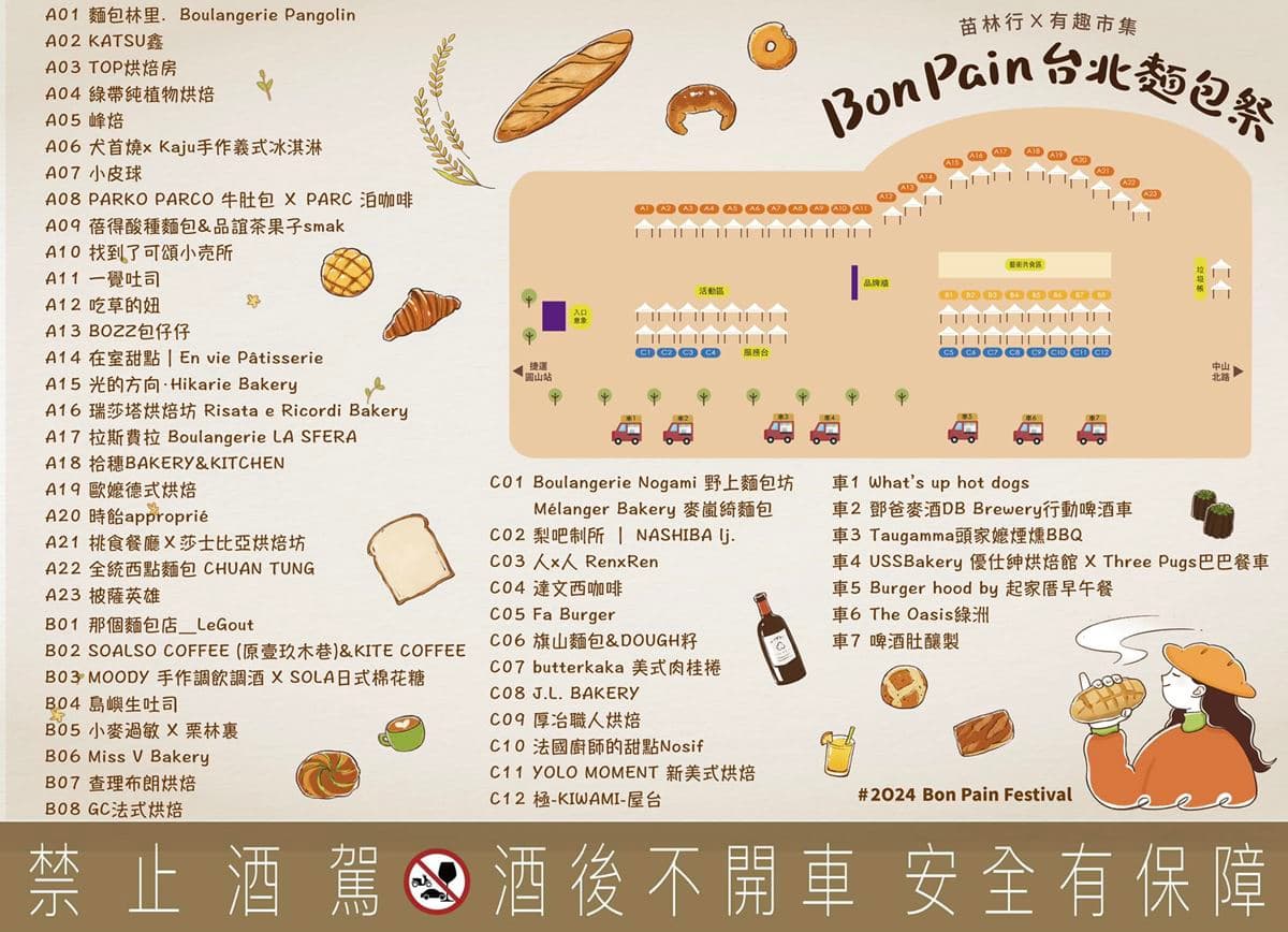 花博最強「麵包市集」只有２天！40家烘焙夯店一次看：肉肉三明治、草莓甜點