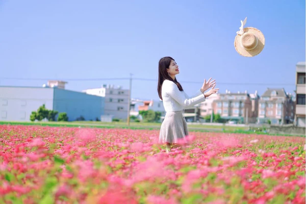 全台唯一「紅色蕎麥花海」祕境在這！近3000坪堪稱全台最大，免費開放拍到飽