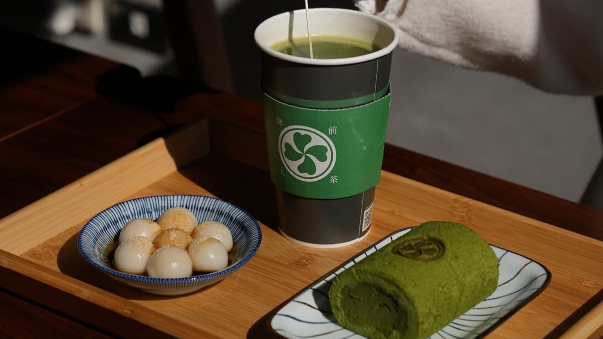 超過180年歷史的森半抹茶製成的「京御抹茶」，濃郁醇厚。（圖片來源：御前上茶）