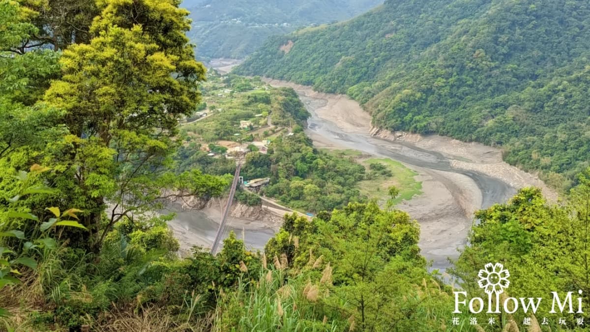 窗外就是無敵溪谷美景。（圖片來源：花洛米一起去玩耍）