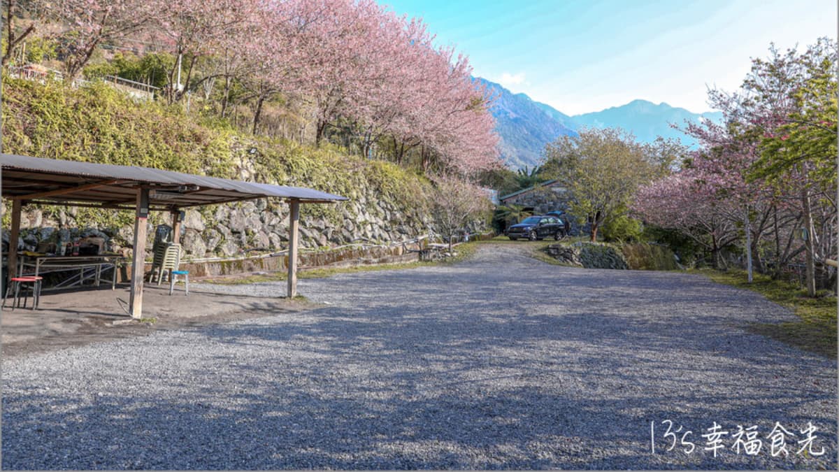 營地不大，適合車宿或簡單紮營。（圖片來源：13'S幸福食光）