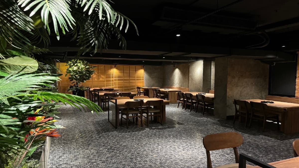 「泰滾」桃園店用餐環境寬敞舒適。