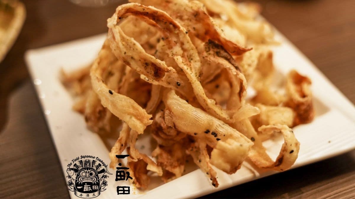各類串燒、炸物、下酒菜餚應有盡有，還有多道隱藏菜色。（圖片來源：一畝田居酒屋）