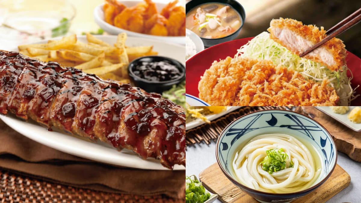 只有１天快衝！５家連鎖餐飲「補班日優惠」：豬肋排買一送一、烏龍麵10元