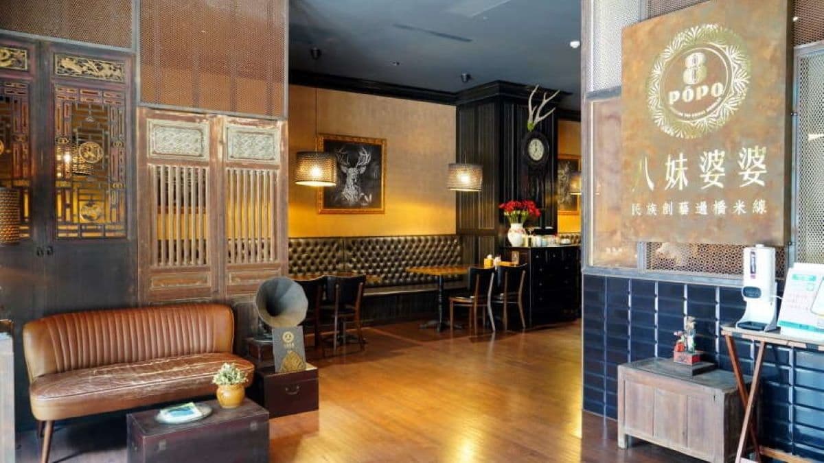 新穎的內裝，讓顧客享有舒適的用餐環境。（圖片來源：八妹婆婆－民族過橋米線）