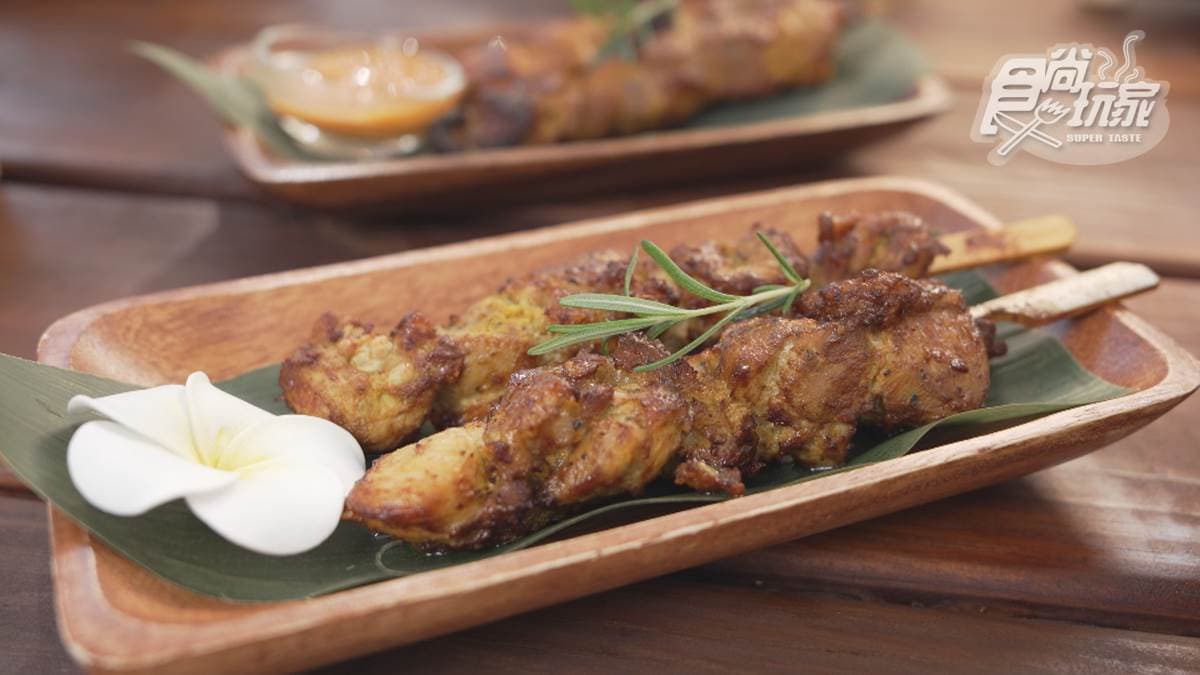 「坦都里雞肉串」也很受客人喜愛。