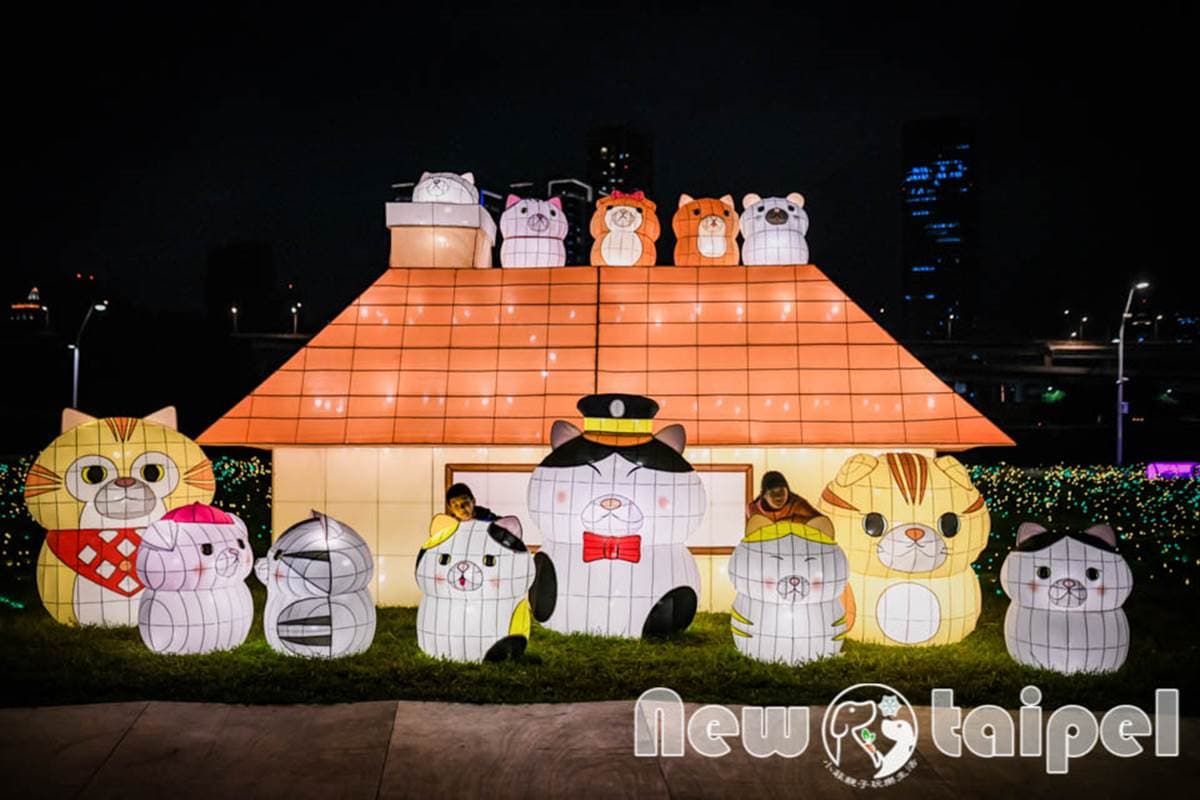 開逛2024新北燈會！９大主題燈區、免費提燈一次看，加碼順吃35家美食