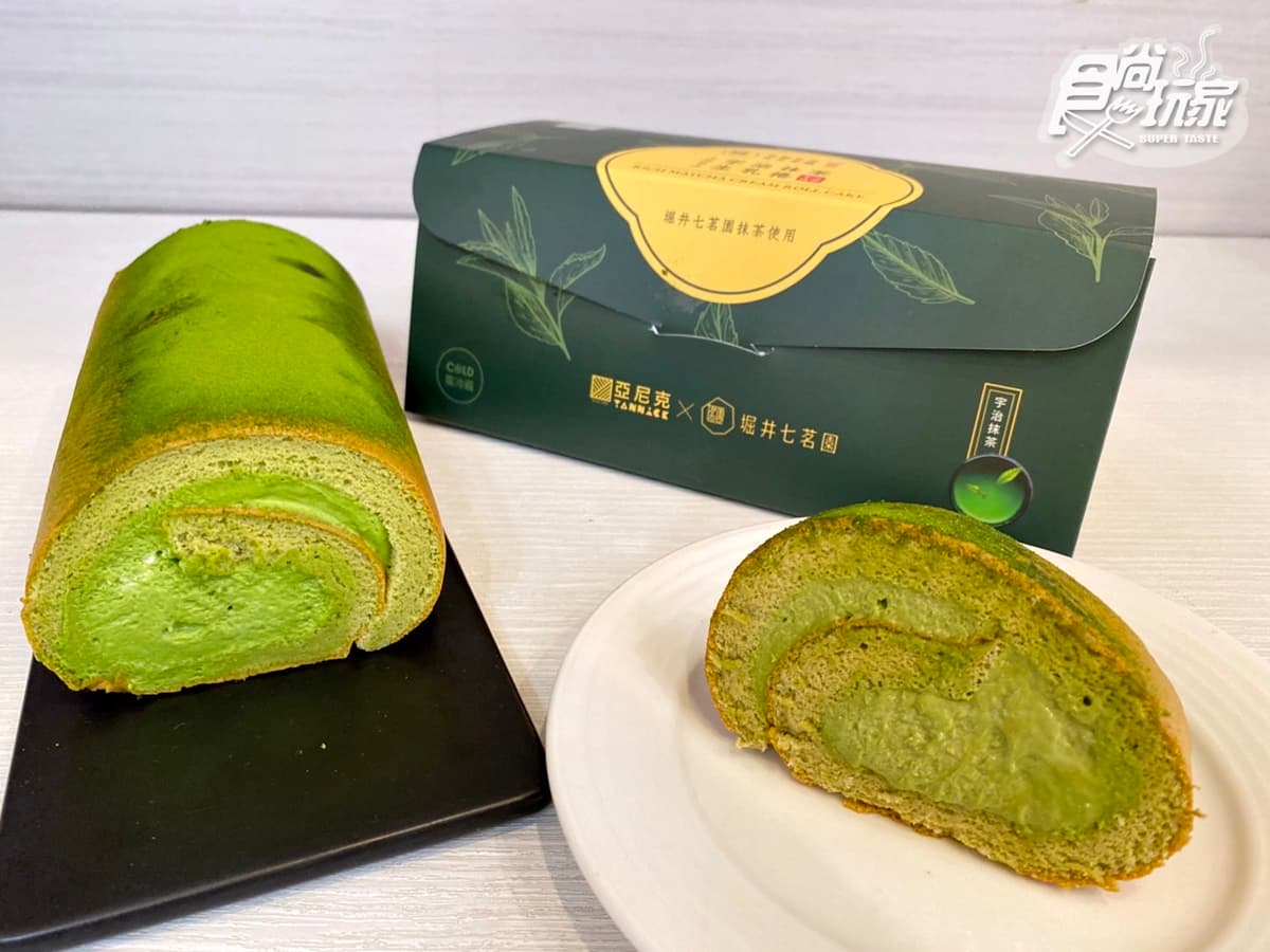 亞尼克最濃「宇治抹茶生乳捲」！聯名京都百年抹茶５新品：巴斯克、抹茶派